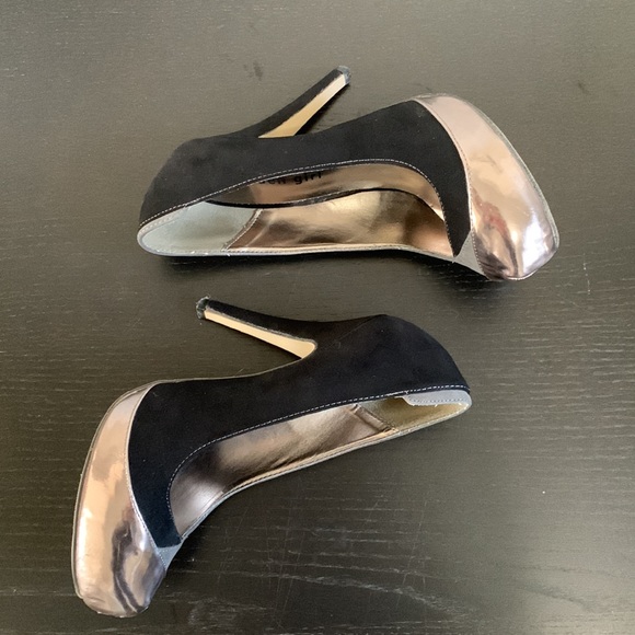 MADDEN GIRL suede, stiletto, platform heels - Picture 11 of 12